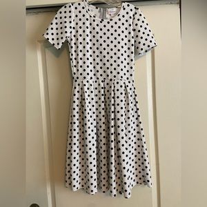 White&Black Lularoe Dress